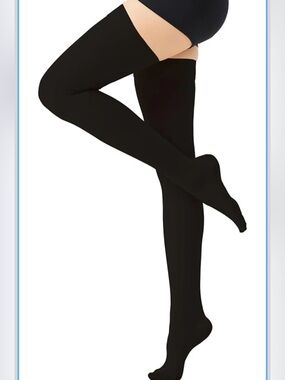 NEW Cerpite Thigh High Compression Stockings 20-30 mmHg Closed Toe Small